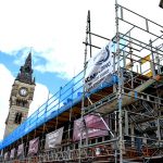 Scaffolding for Darlington Covered Market